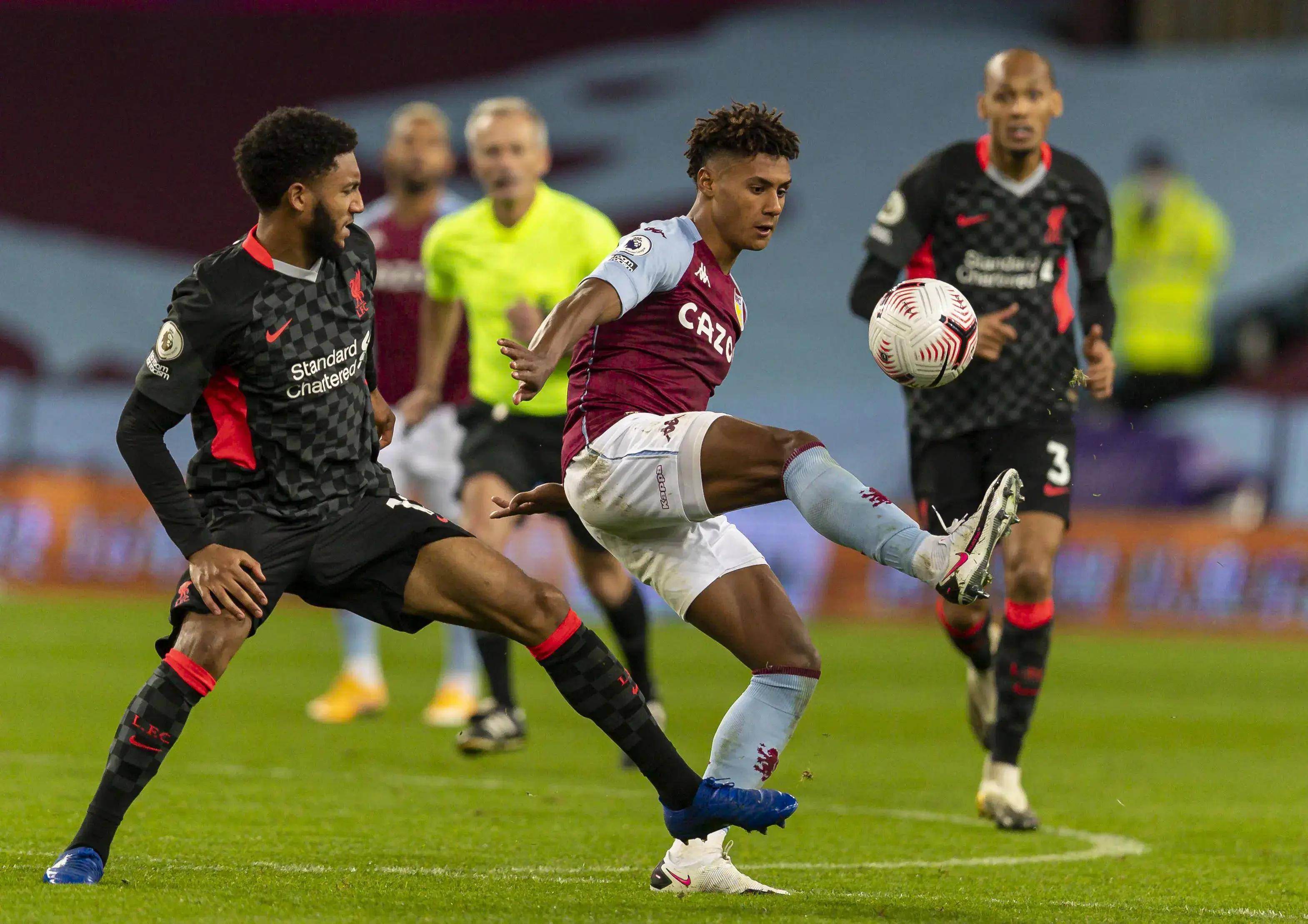 利物浦主场击败维拉,继续保持领先优势 利物浦主场击败维拉,继续保持领先优势