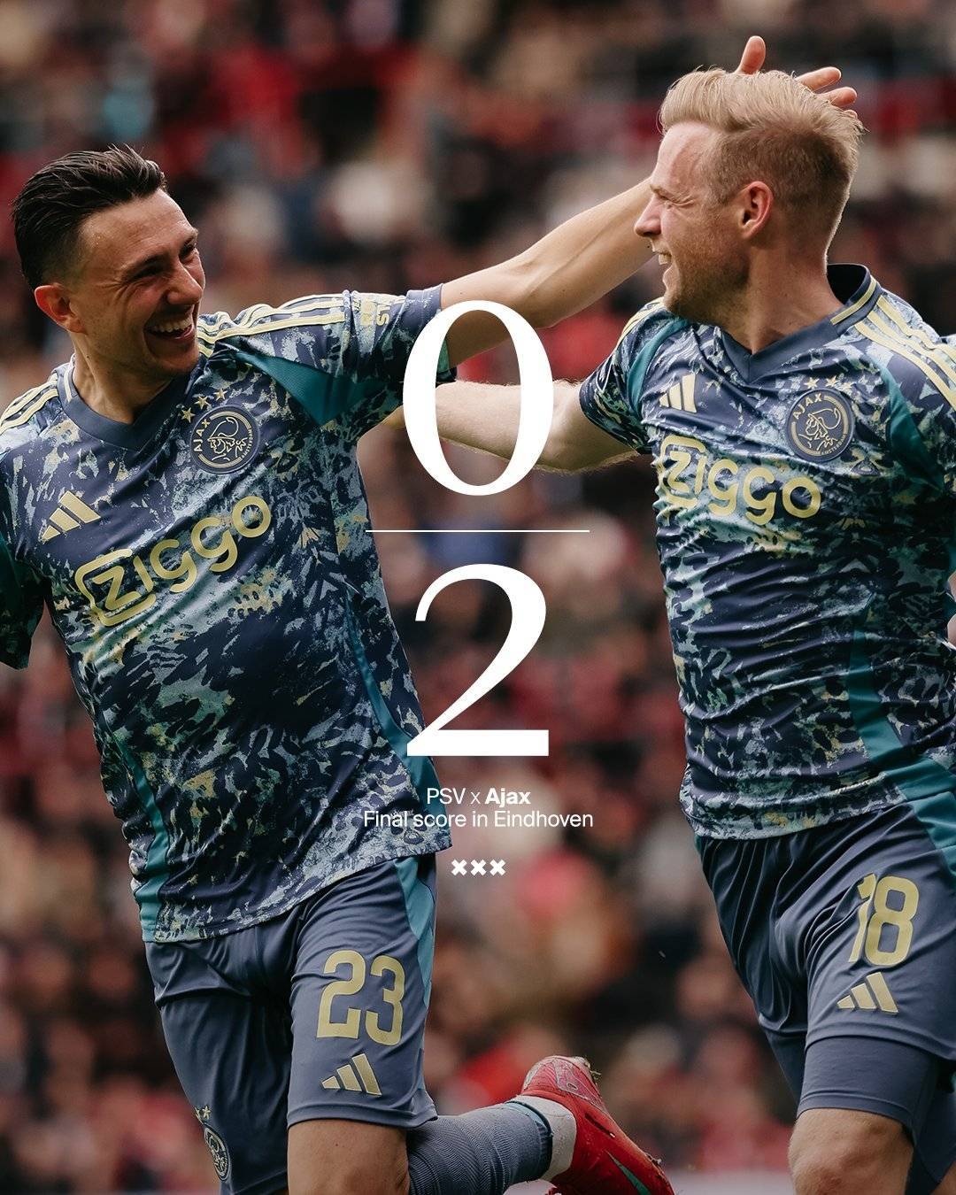 阿贾克斯再次碾压对手,继续保持不败 阿贾克斯再次碾压对手,继续保持不败